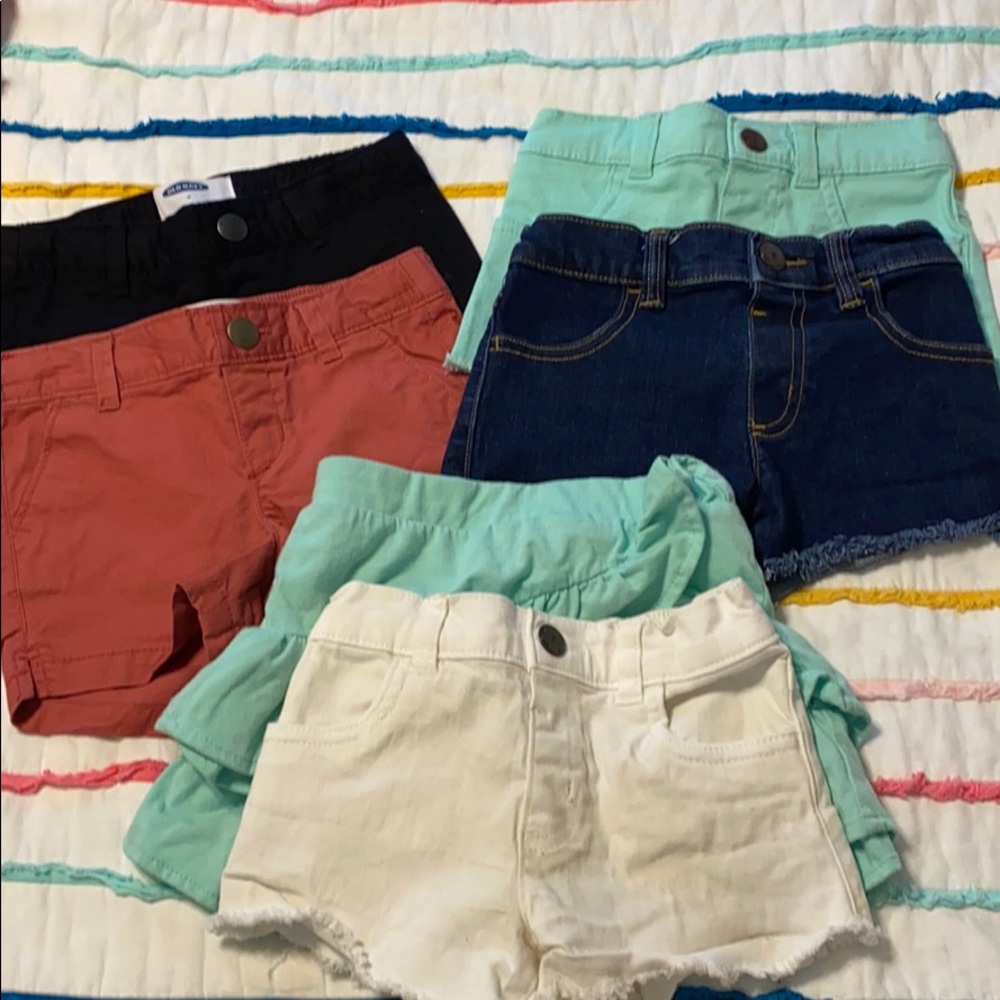 Lot of girls 3T shorts
